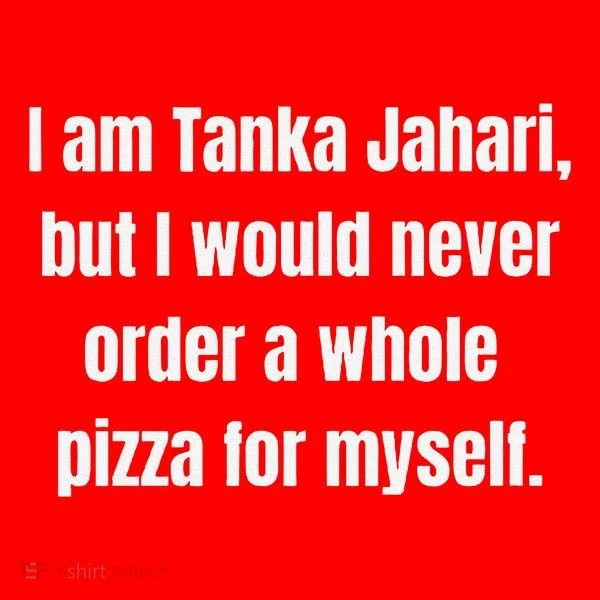 I Am Tanka Jahari Santa Hat