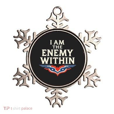 I Am The Enemy Within Ornament