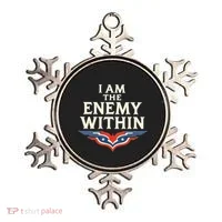 I Am The Enemy Within Ornament thumb 0