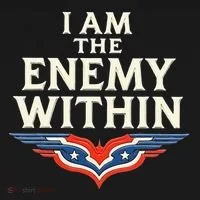 I Am The Enemy Within Ornament thumb 1