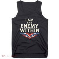 I Am The Enemy Within Tank Top thumb 0