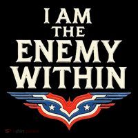 I Am The Enemy Within Tank Top thumb 6