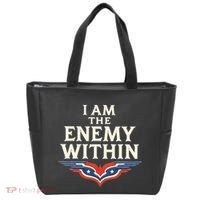 I Am The Enemy Within Tote Bag thumb 0