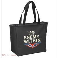 I Am The Enemy Within Tote Bag thumb 2