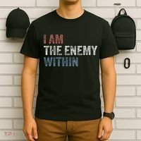 I Am The Enemy Within T-Shirt thumb 6
