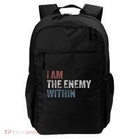 I Am The Enemy Within Backpack thumb 0
