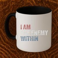 I Am The Enemy Within Coffee Mug thumb 2