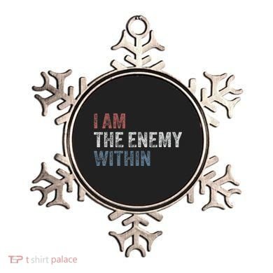 I Am The Enemy Within Ornament