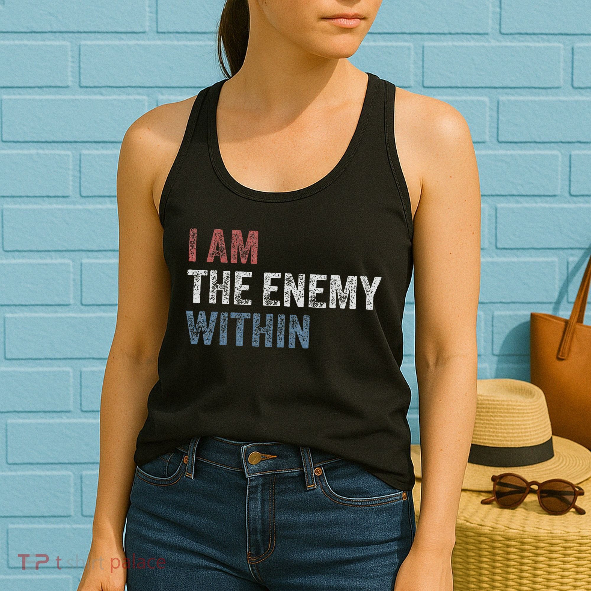 I Am The Enemy Within Women's Tank Top