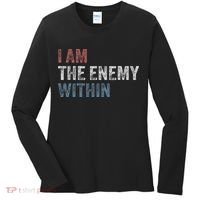I Am The Enemy Within Women's Long Sleeve Shirt thumb 0