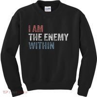 I Am The Enemy Within Kids Sweatshirt thumb 0