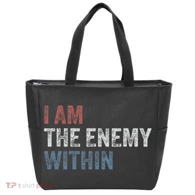 I Am The Enemy Within Tote Bag