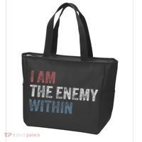I Am The Enemy Within Tote Bag thumb 3