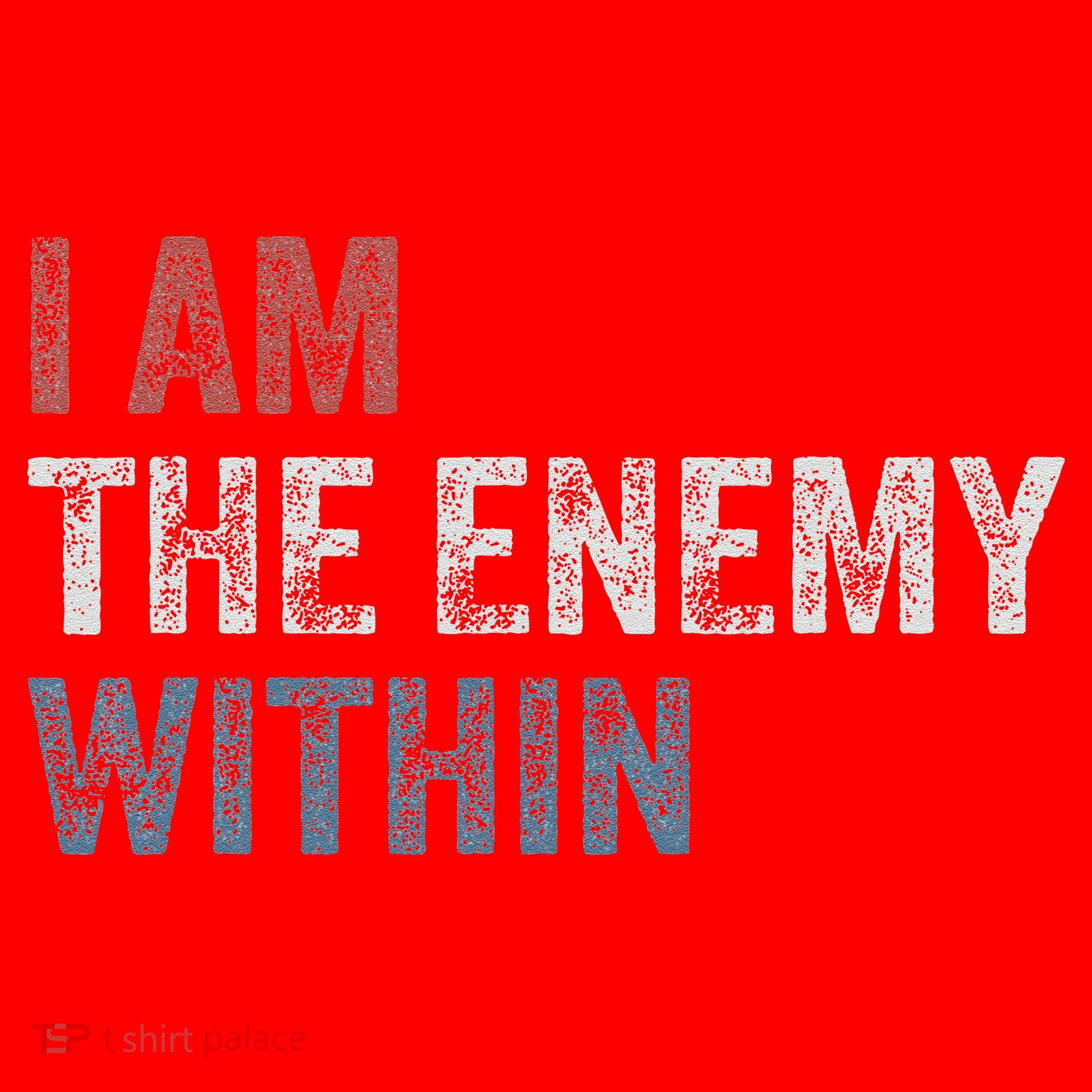 I Am The Enemy Within Santa Hat