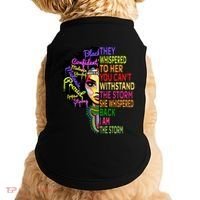 I Am The Storm Outfit Junenth Gift Black History Great Gift Doggie Tank thumb 0