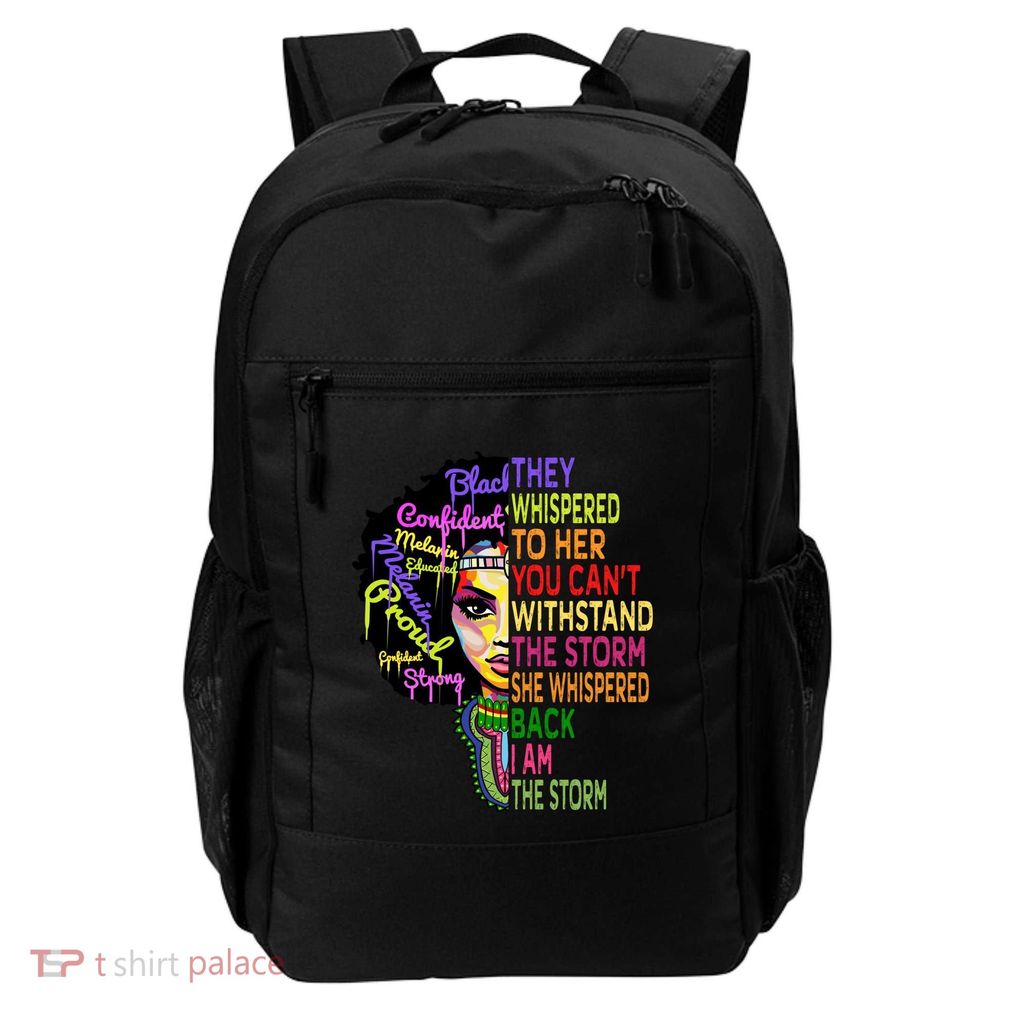 I Am The Storm Outfit Junenth Gift Black History Great Gift Backpack