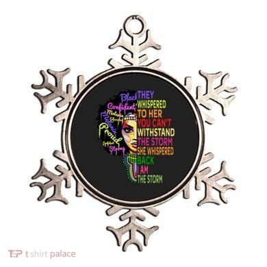 I Am The Storm Outfit Junenth Gift Black History Great Gift Ornament