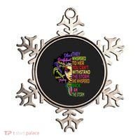I Am The Storm Outfit Junenth Gift Black History Great Gift Ornament thumb 0