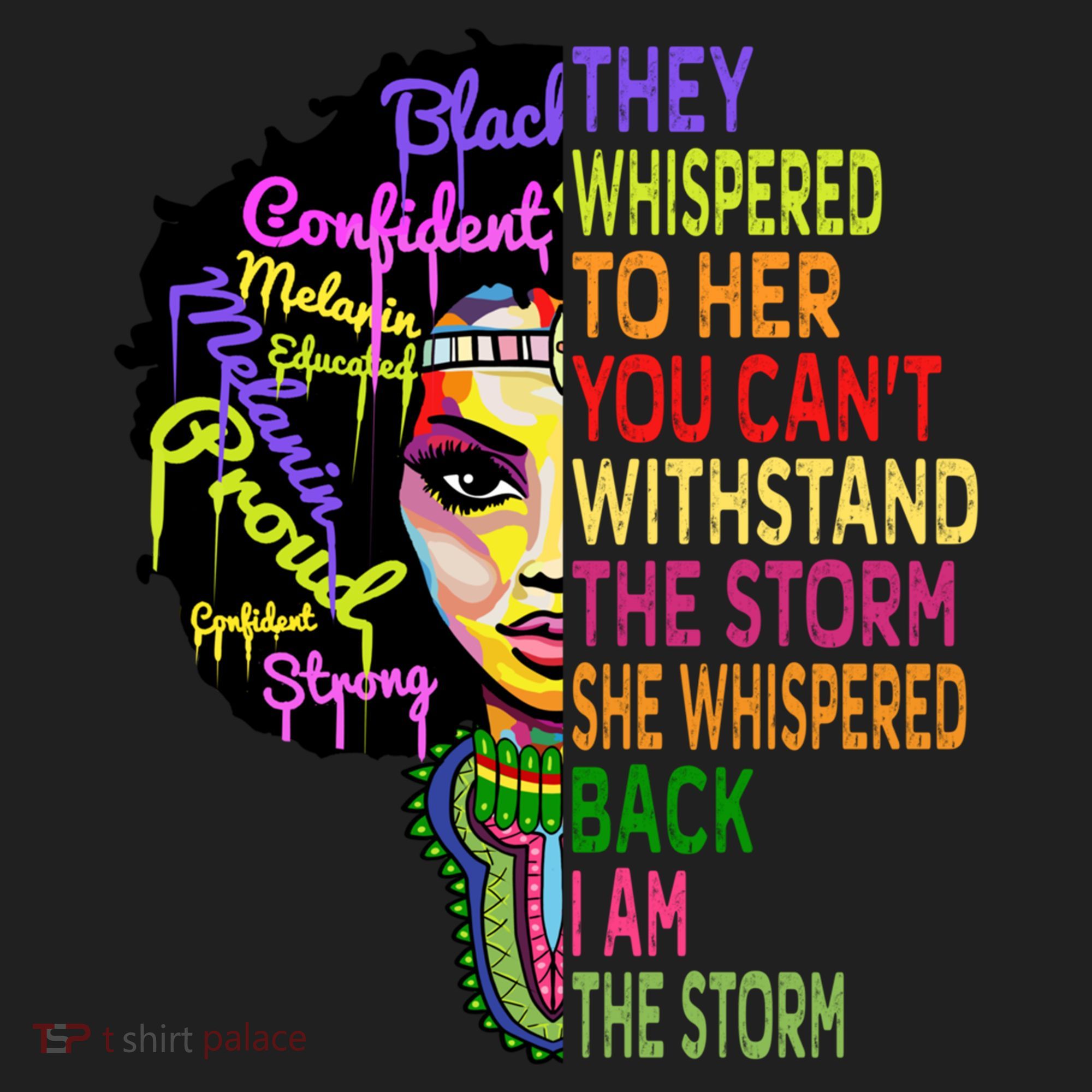 I Am The Storm Outfit Junenth Gift Black History Great Gift Golf Towel