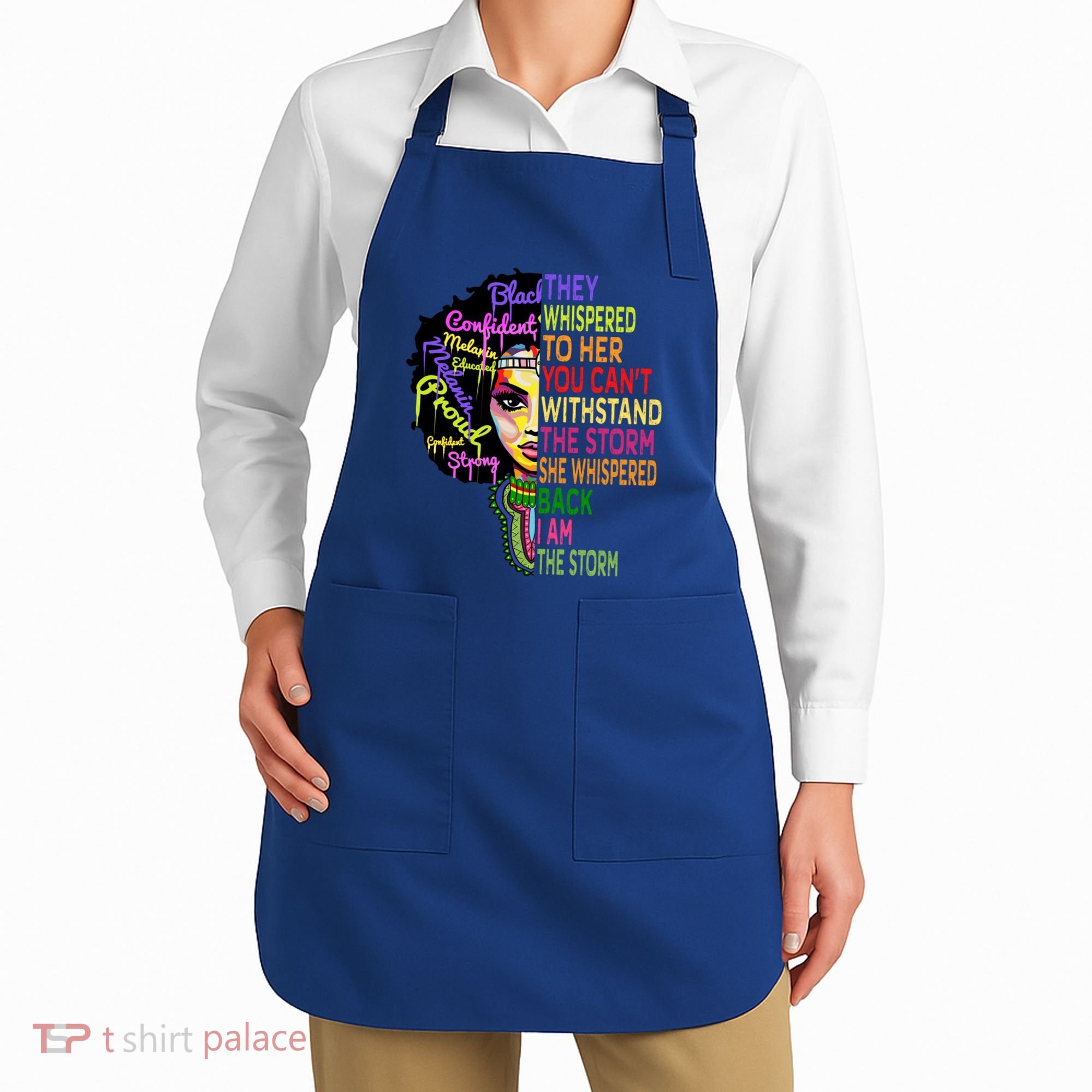 I Am The Storm Outfit Junenth Gift Black History Great Gift Apron