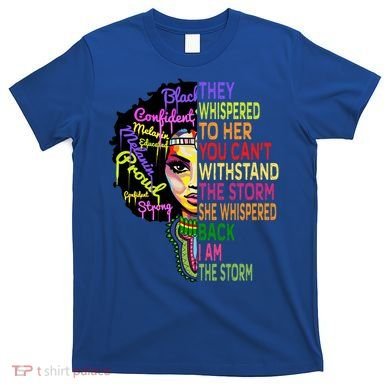 I Am The Storm Outfit Junenth Gift Black History Great Gift T-Shirt