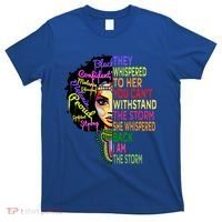 I Am The Storm Outfit Junenth Gift Black History Great Gift T-Shirt thumb 0