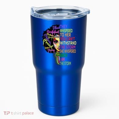 I Am The Storm Outfit Junenth Gift Black History Great Gift Tumbler