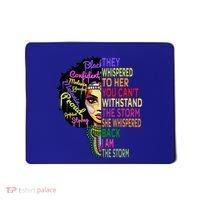 I Am The Storm Outfit Junenth Gift Black History Great Gift Mousepad thumb 0