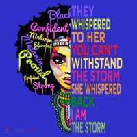 I Am The Storm Outfit Junenth Gift Black History Great Gift Baby Bodysuit thumb 2