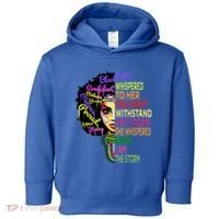 I Am The Storm Outfit Junenth Gift Black History Great Gift Toddler Hoodie thumb 0
