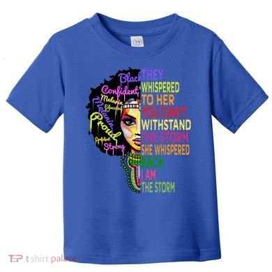 I Am The Storm Outfit Junenth Gift Black History Great Gift Toddler T-Shirt
