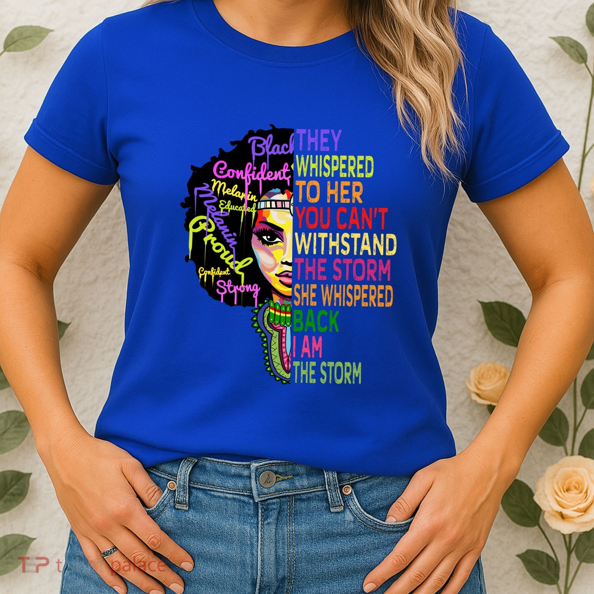 I Am The Storm Outfit Junenth Gift Black History Great Gift Women's T-Shirt