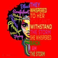 I Am The Storm Outfit Junenth Gift Black History Great Gift Santa Hat thumb 1