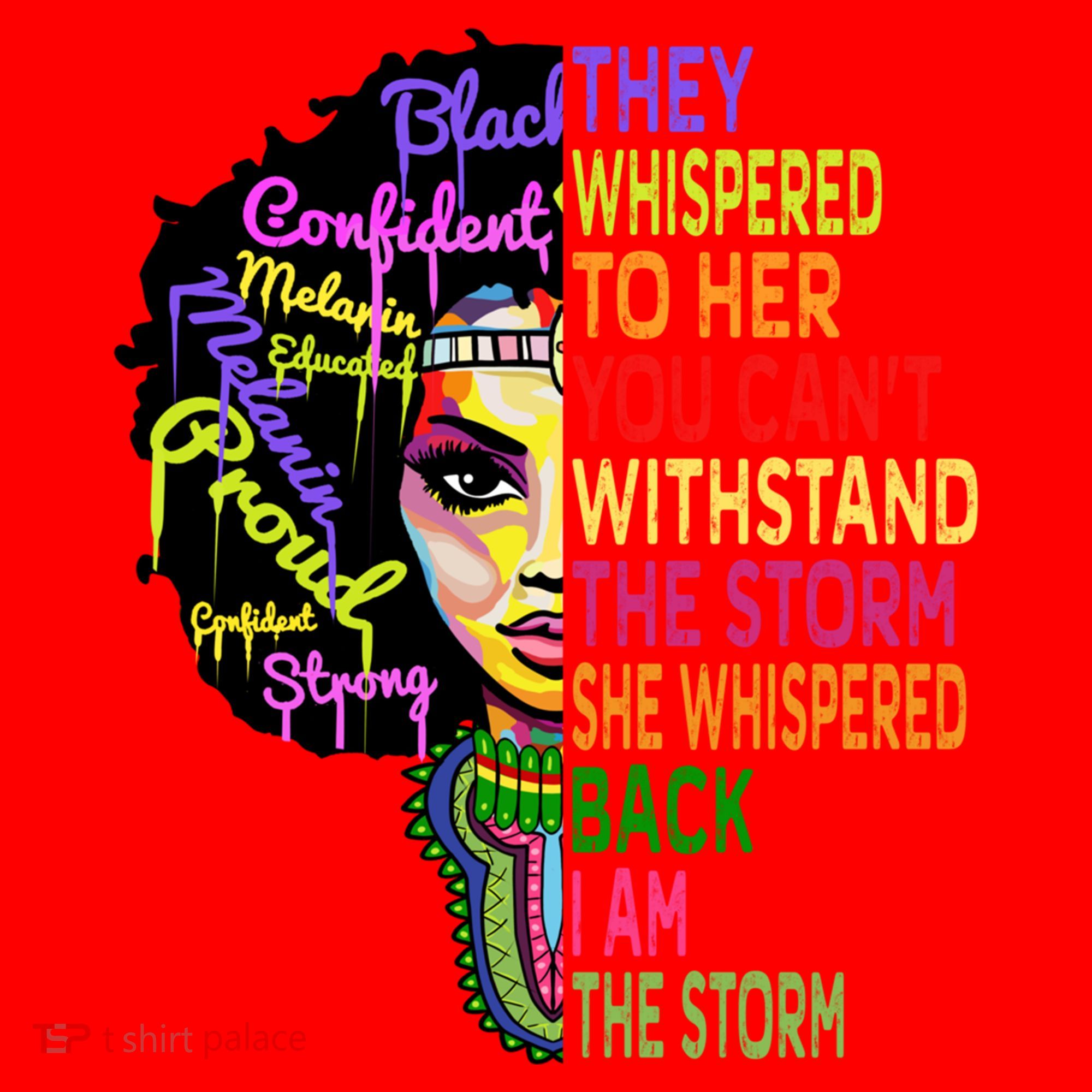 I Am The Storm Outfit Junenth Gift Black History Great Gift Santa Hat