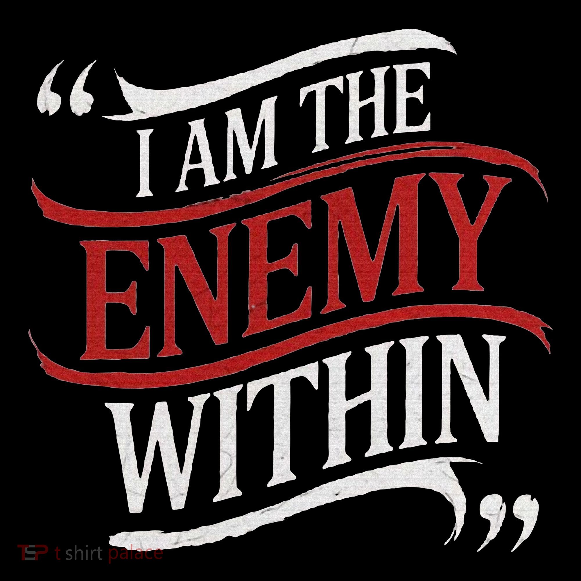 I Am The Enemy Within Apron