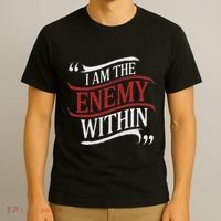 I Am The Enemy Within T-Shirt thumb 3