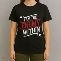 I Am The Enemy Within T-Shirt thumb 4