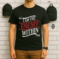 I Am The Enemy Within T-Shirt thumb 6