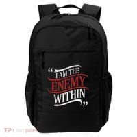I Am The Enemy Within Backpack thumb 0