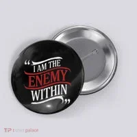 I Am The Enemy Within Button thumb 0