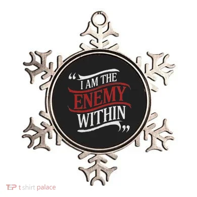 I Am The Enemy Within Ornament