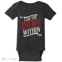 I Am The Enemy Within Baby Bodysuit thumb 0