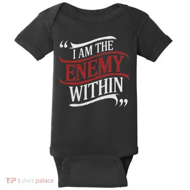 I Am The Enemy Within Baby Bodysuit