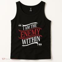 I Am The Enemy Within Tank Top thumb 2