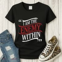 I Am The Enemy Within Women's T-Shirt thumb 3