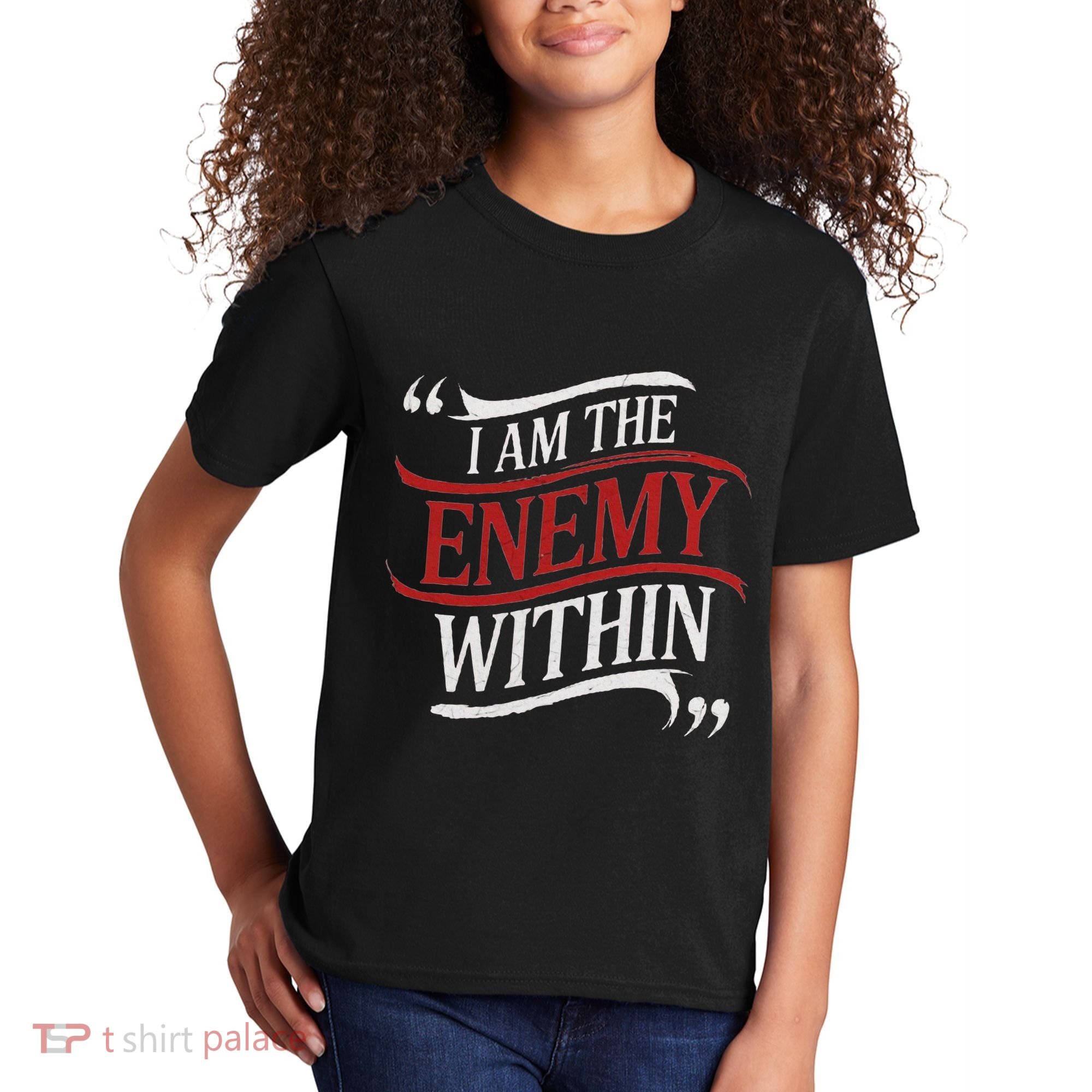 I Am The Enemy Within Kids T-Shirt