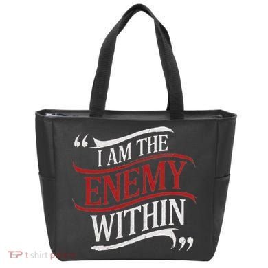 I Am The Enemy Within Tote Bag