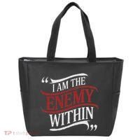 I Am The Enemy Within Tote Bag thumb 0