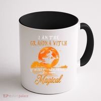 I Am The Grandma Witch Halloween Gift Coffee Mug thumb 1