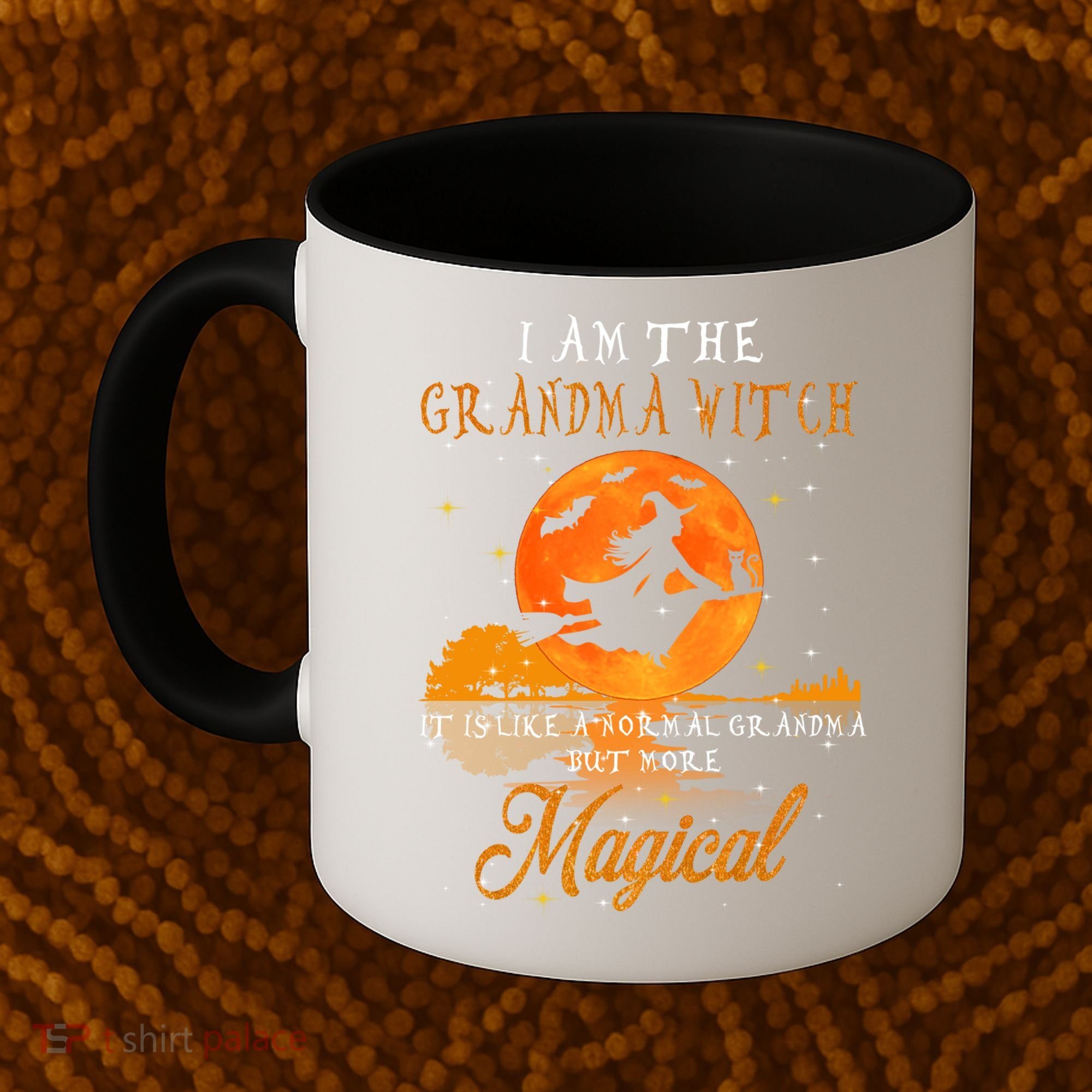 I Am The Grandma Witch Halloween Gift Coffee Mug